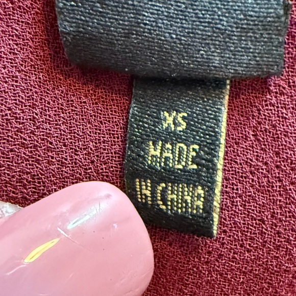 House Of Harlow 1960 by Revolve Wine Velvet Bralette Women's Size XS - Picture 10 of 11